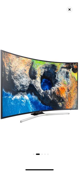Vand televizor curbat  Samsung 123 cm