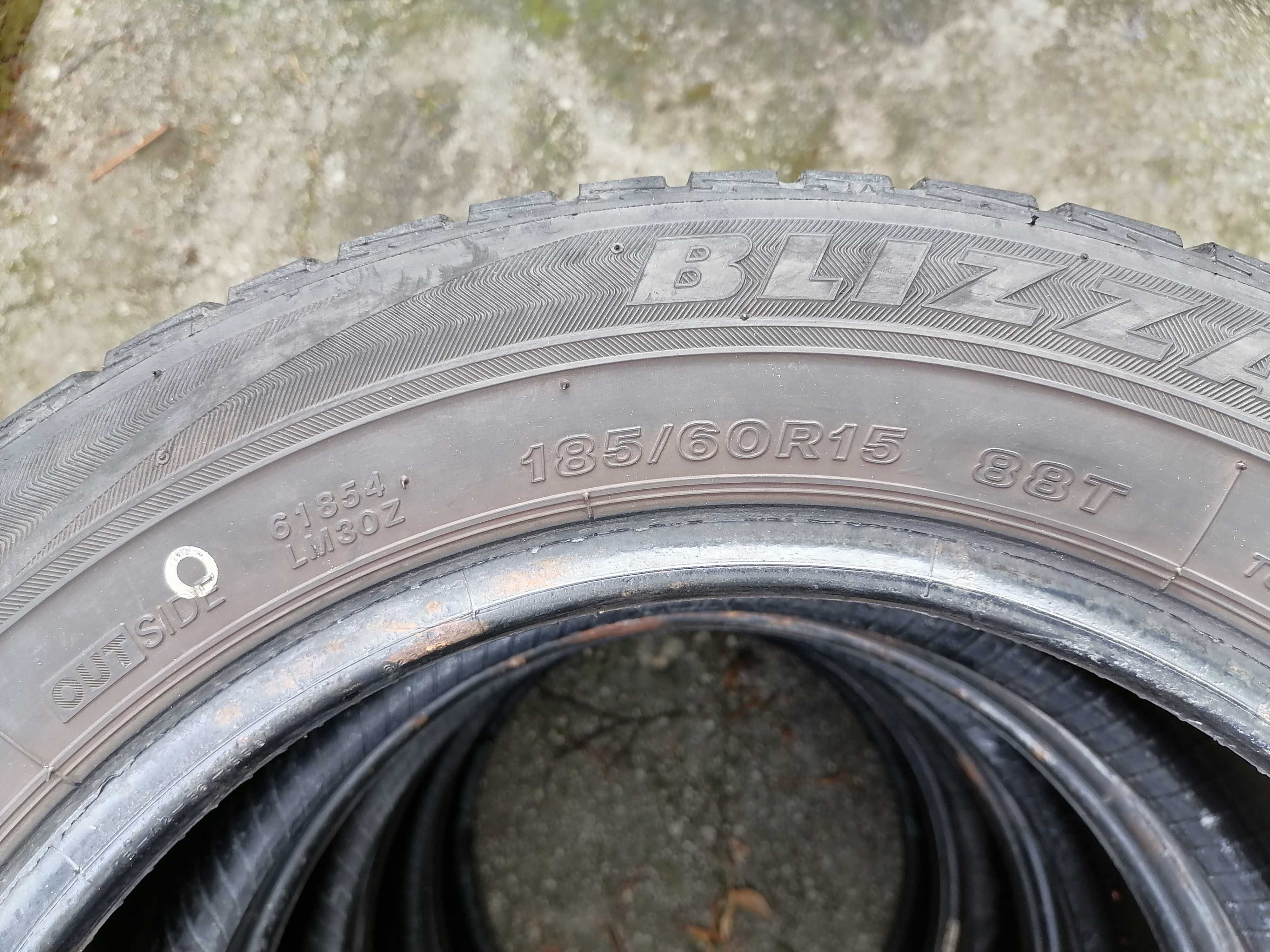 185/60/15 4бр.Bridgestone Зимни гуми