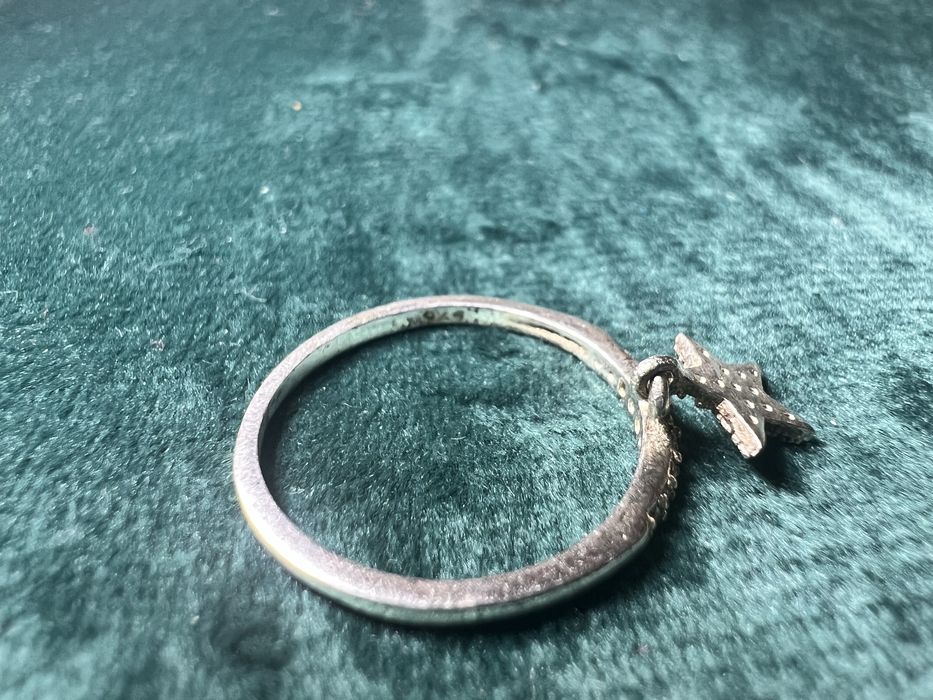 Inel de argint cu stea