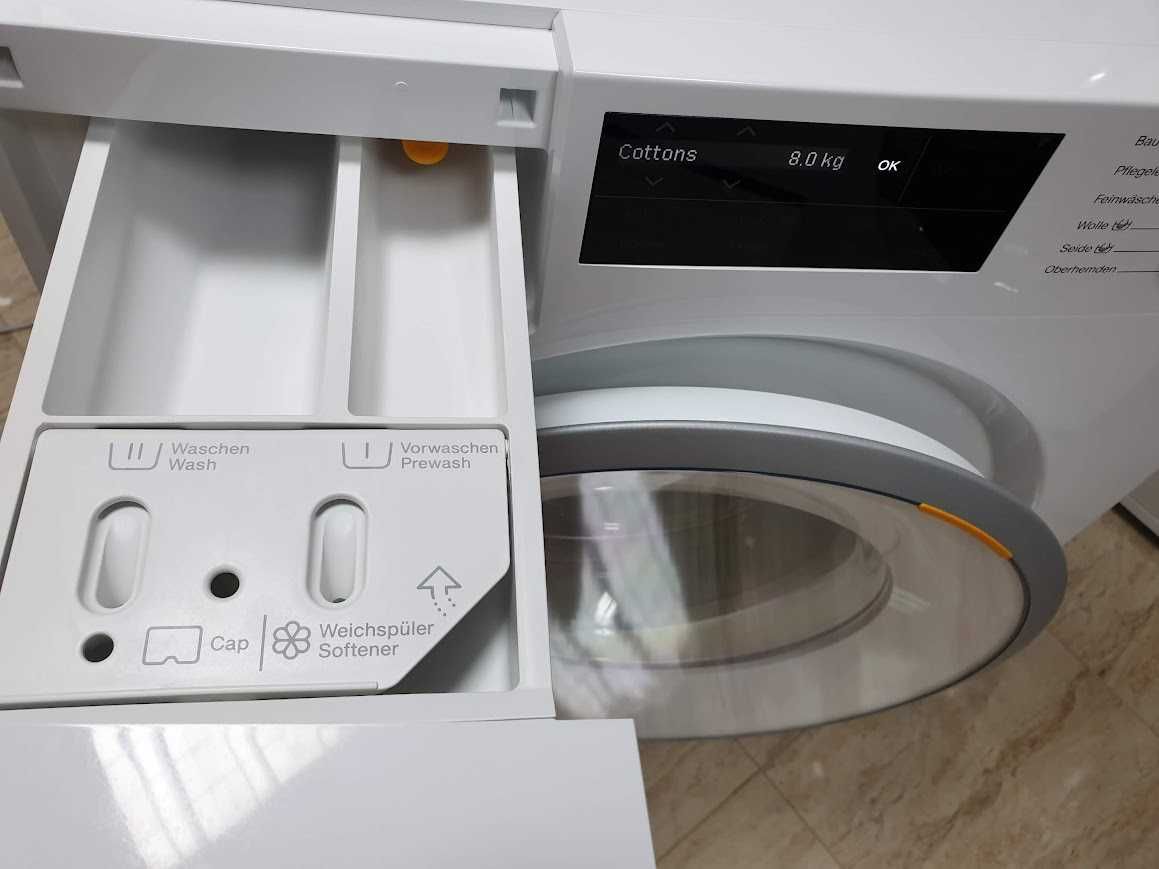 Miele Пералня с Ляво Отваряне Wi-Fi TwinDos Миеле 12м Гаранция