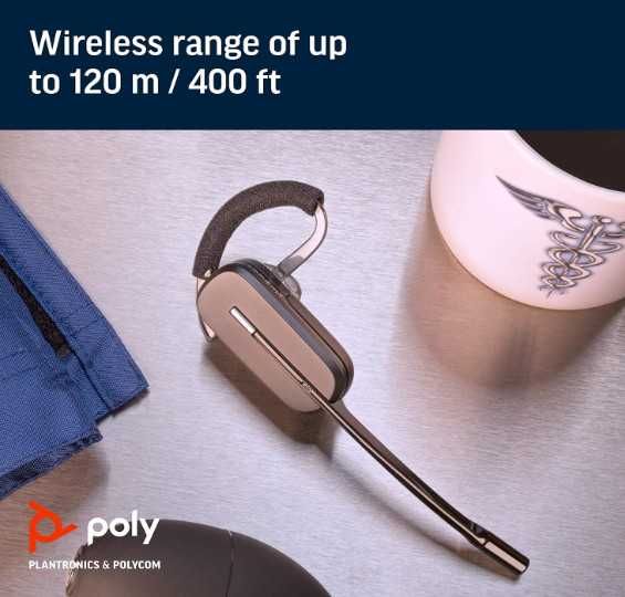 Професионална безжична слушалка Plantronics CS540