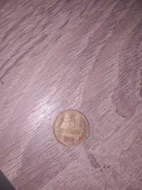 Монета 5 Стотинки от 1974 Г.