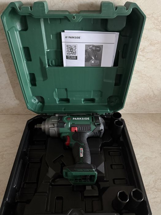 Гайковерт Parkside Парксайд PASSK 20-LI C4 400Nm 20V