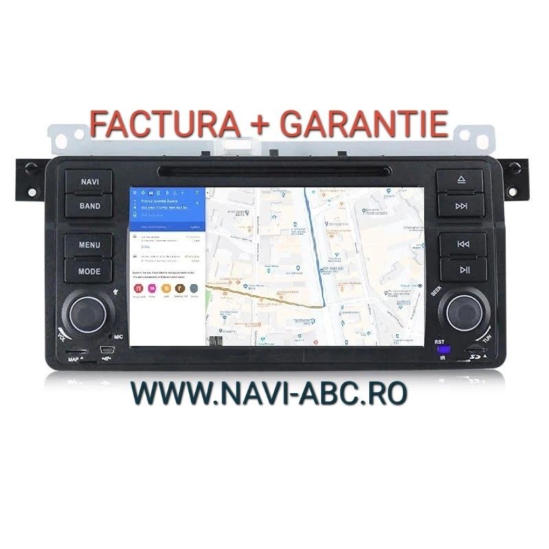 Navigatie Bmw E46 Android cu DVD  2GB Ram 32GB Memorie  Bluetooth