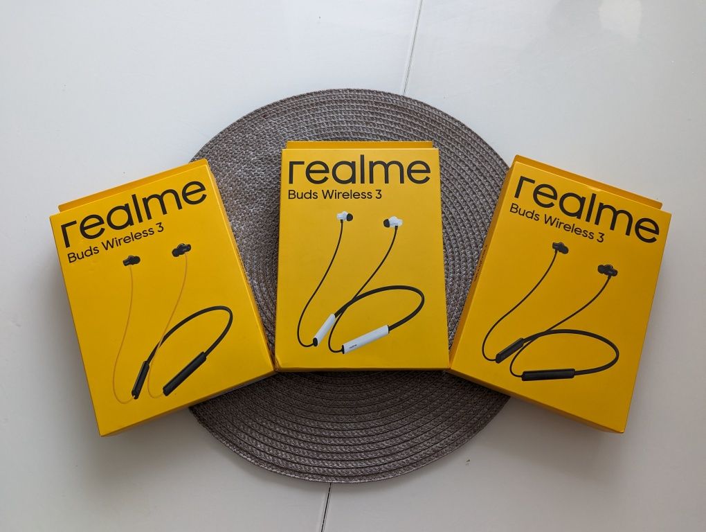 Наушники Realme Wireless 3 с шумоподавлением