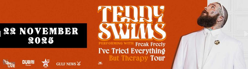 2 bilete DIAMOND la TEDDY SWIMS LIVE IN DUBAI, 22.11.2025