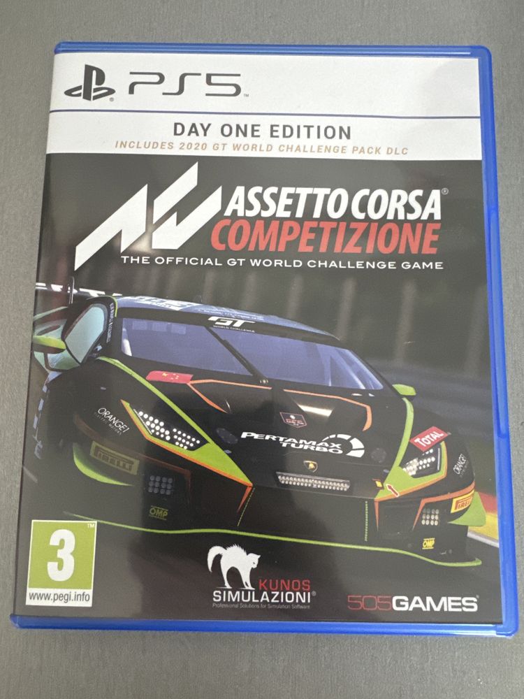 Игра за playstation 5 asseto corsa competizone