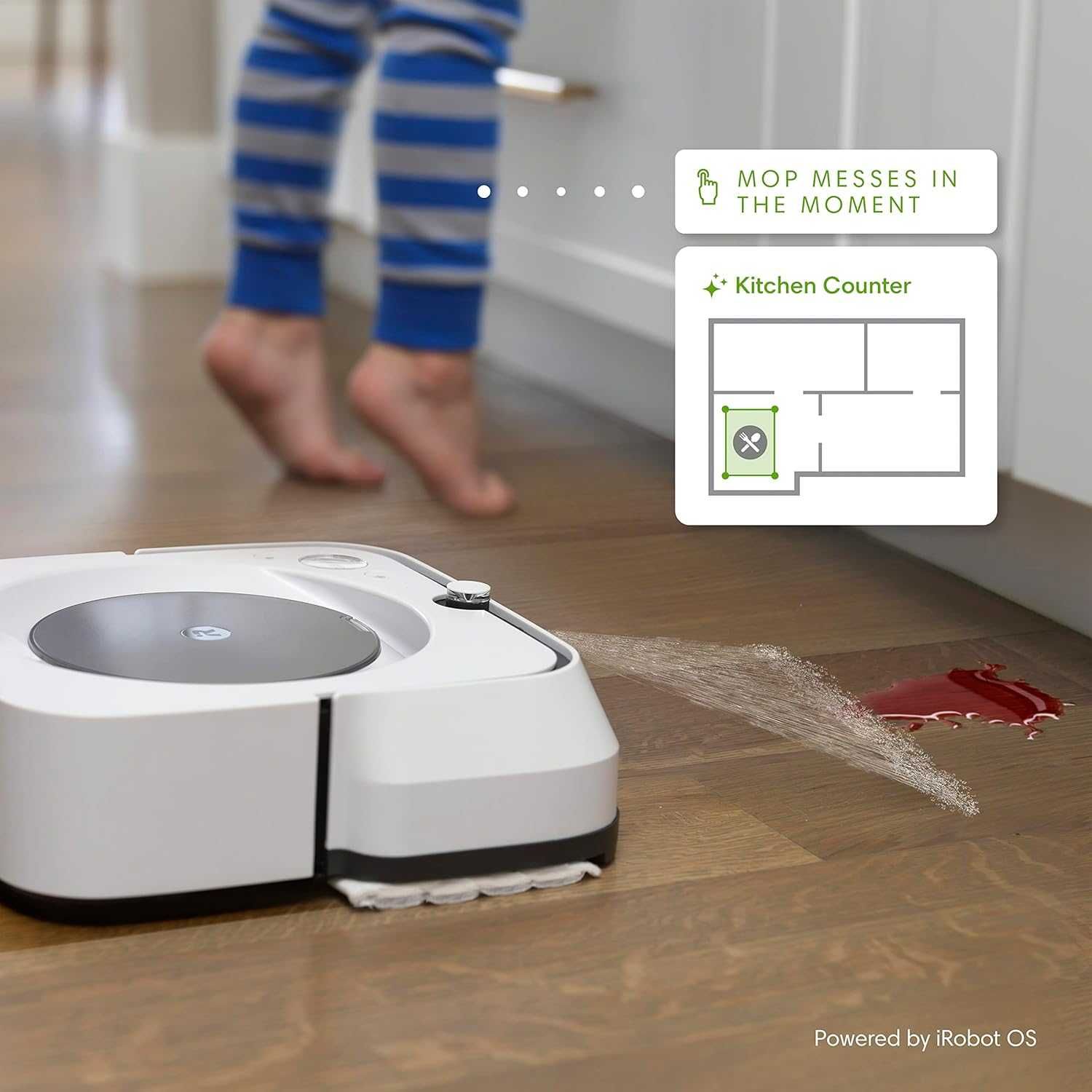 iRobot Braava Jet M6 (6110) Ultimate Robot Mop - Wi-Fi, App, Alexa
