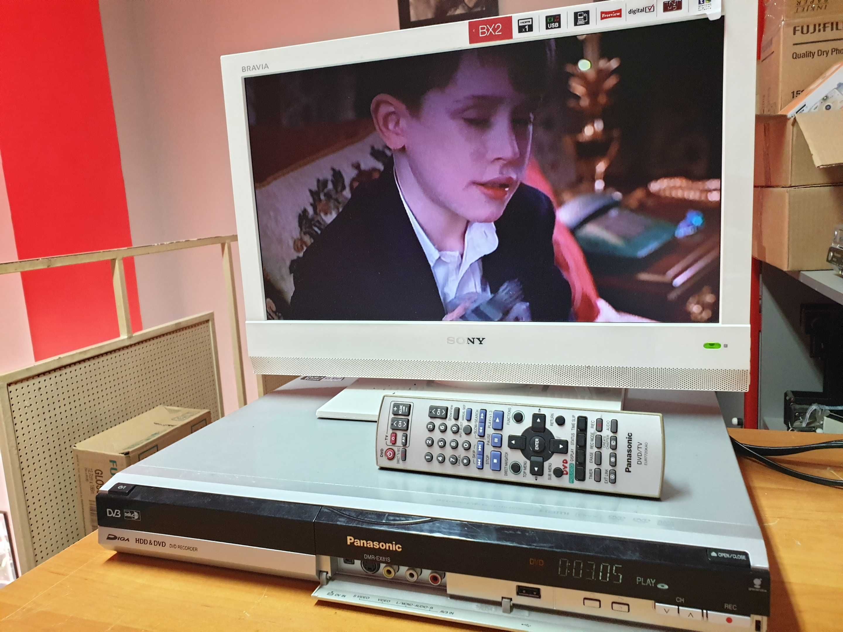 Продавам Panasonic hdd & dvd recorder