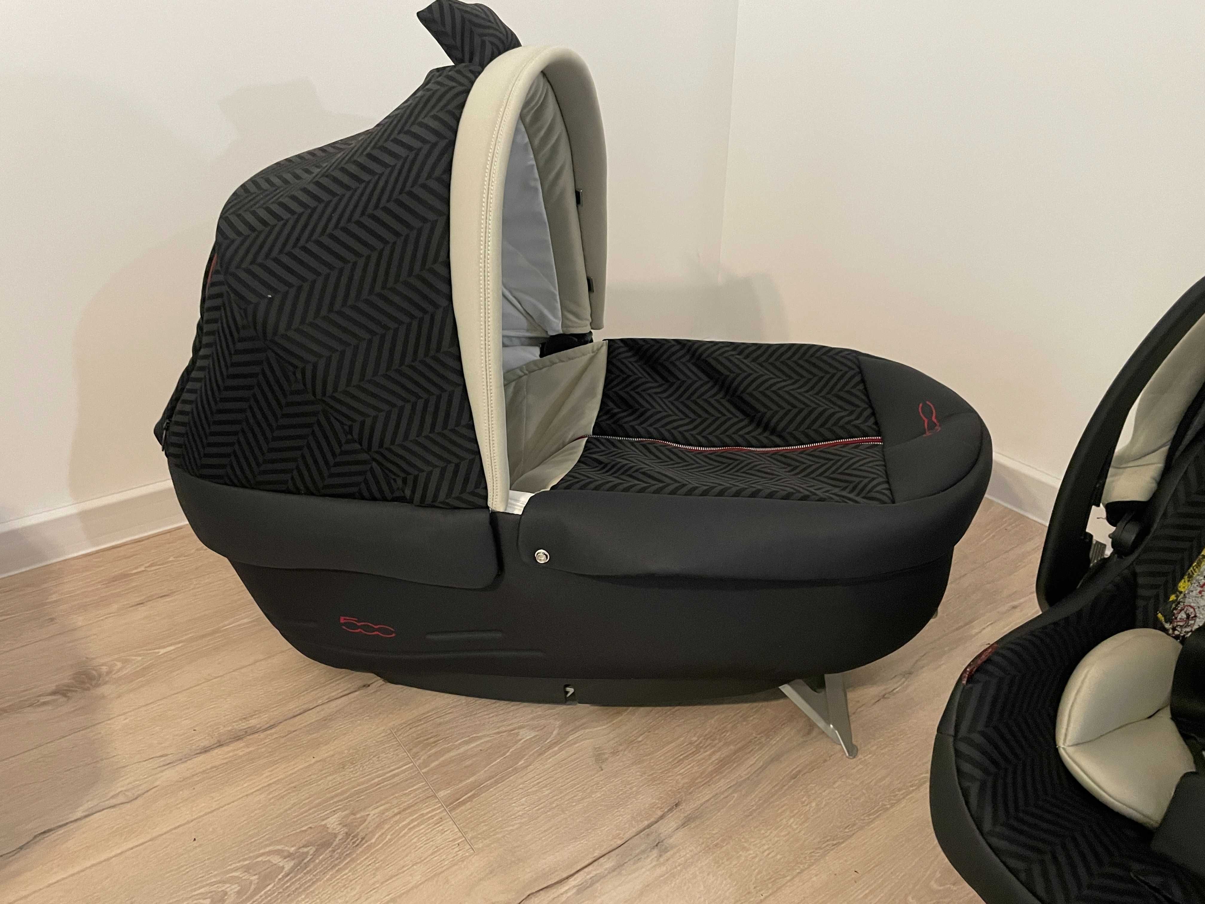 Бебешка количка Peg Perego Fiat 500 3 в 1