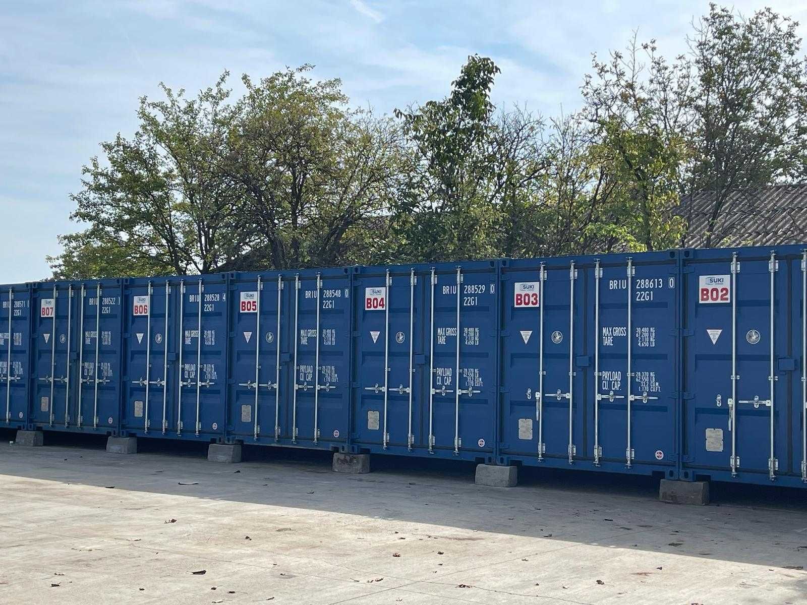 Închiriere containere self storage pentru depozitare