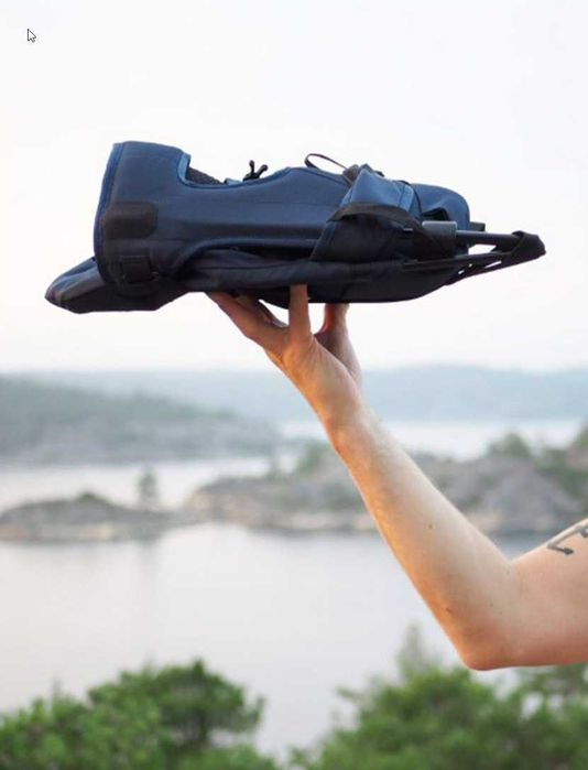 Sistem de Purtare bebe - Minimeis G4 Portocaliu/Gri - Ca Nou