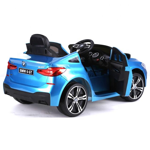 Masinuta electrica pentru copii Bmw seria 6GT NOUA cu Garantie #Blue