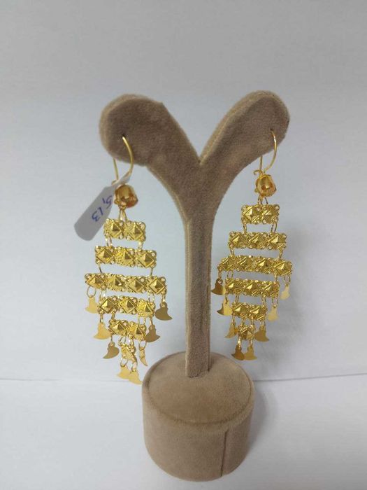 cercei aur 14k )m3) star amanet