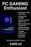 PC Gaming RTX 3080 + Ryzen 5600 + Monitor Ultrawide 144Hz + AIO 360mm