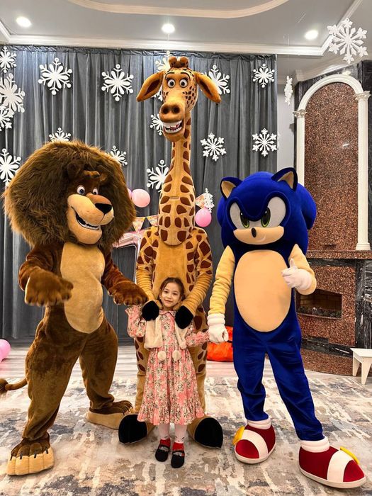 Ростовые куклы, Аниматоры, оформление шарами