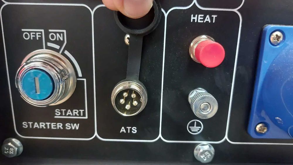 Generator de curent monofazat cu motor diesel HYUNDAI DHY8601SE, 6KW