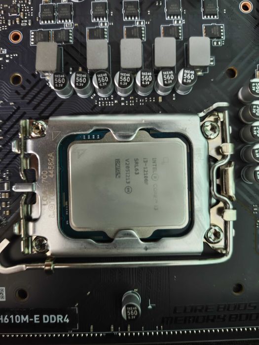 Vand kit Intel Core I3 12100f,  MSI PRO H610M-E, 16GB 2400Mhz