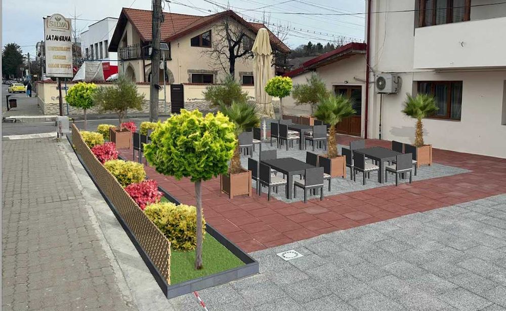 Amenajari Spatii verzi si spatii comerciale