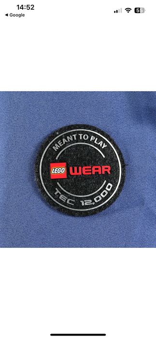 ски яке LEGO wear размер 128см- 8г.