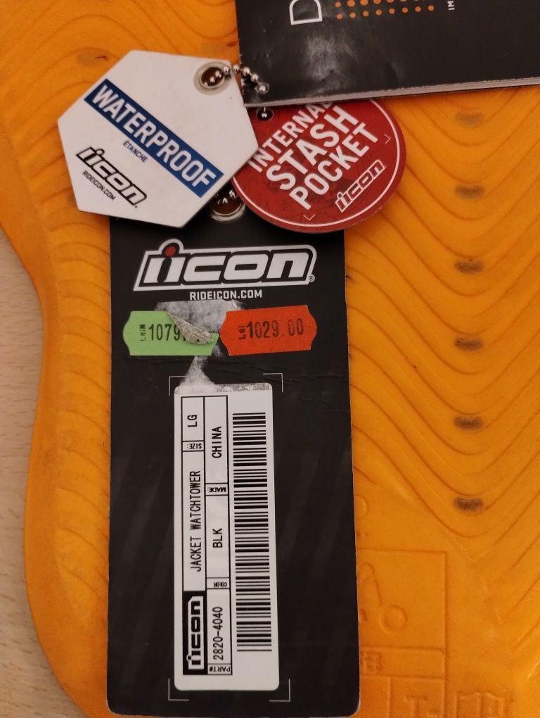 Geaca moto textil Icon raiden watchtower mărime L protecții d30