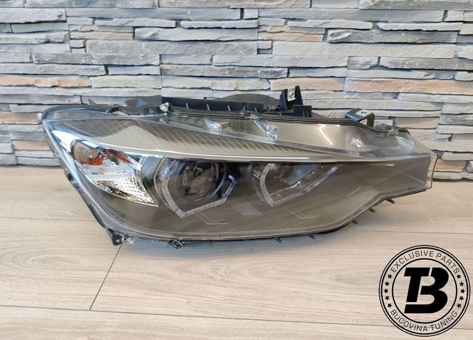 Faruri LED Angel Eyes compatibile cu BMW Seria 3 F30 F31