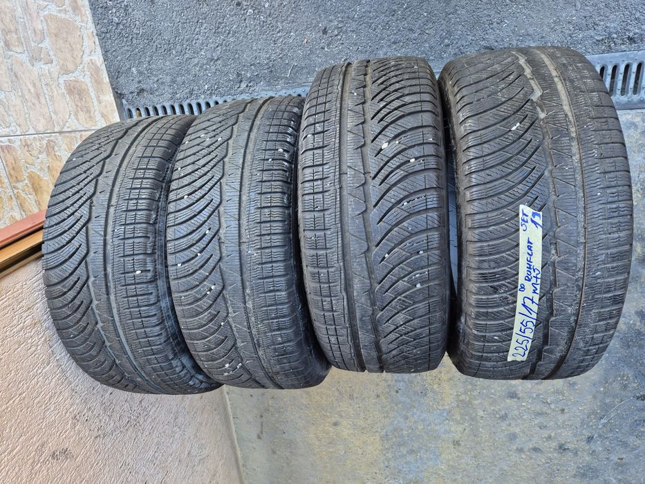 Vând cauciucuri 225/55/17 M+S Michelin//Runflat// dot 2019