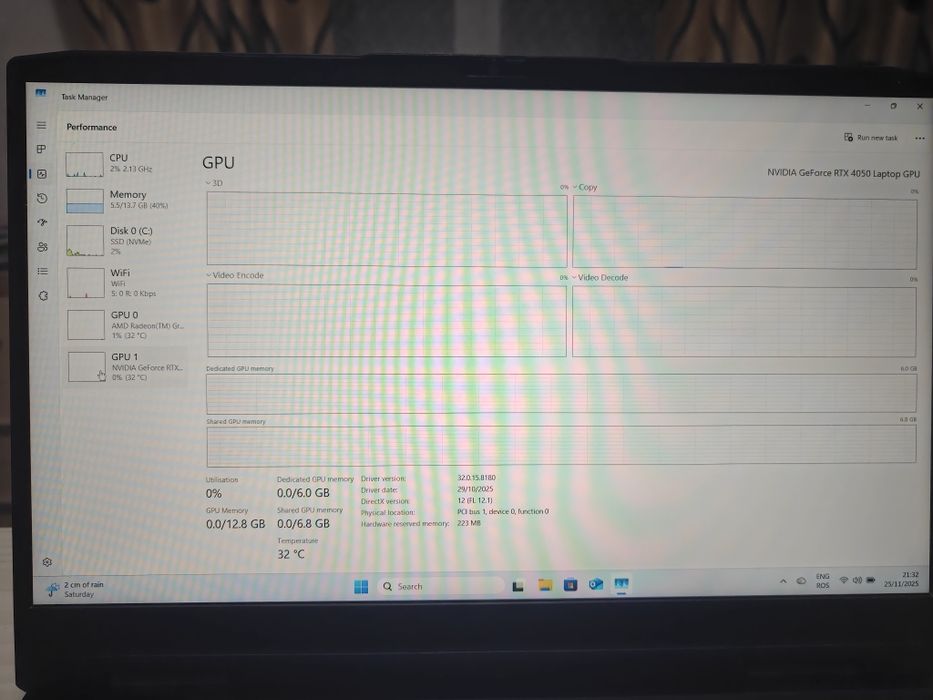 Laptop Lenovo ideapad gaming 3
