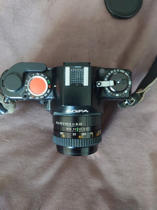 SLR Agfa Selectronic 3 cu obiectiv 50mm f1,4