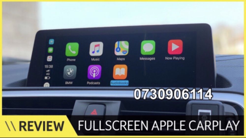 BMW Modul Navi Apple Carplay Screen Mirroring Waze EVO ID5 G10 G30 F30