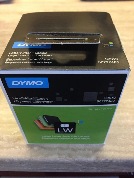 Etichete Dymo LabelWriter DY99019 59x190mm, hartie alba
