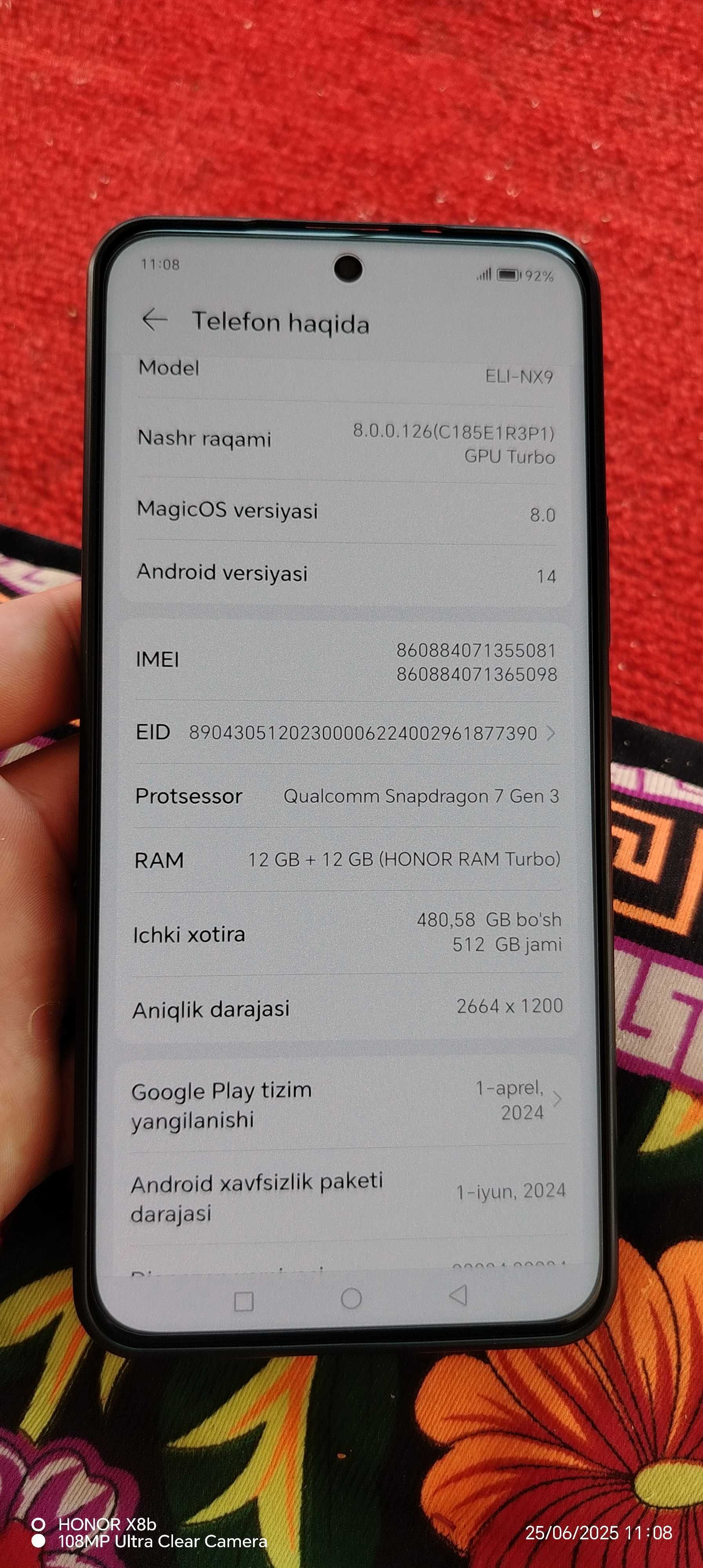 Xinor 200  10 kunlik telefon
