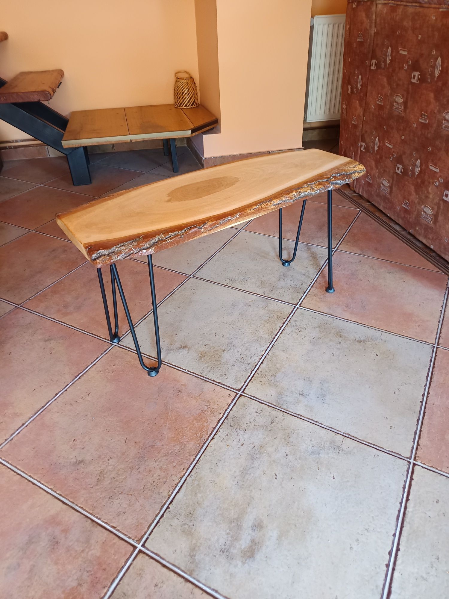 Masa cafea blat stejar