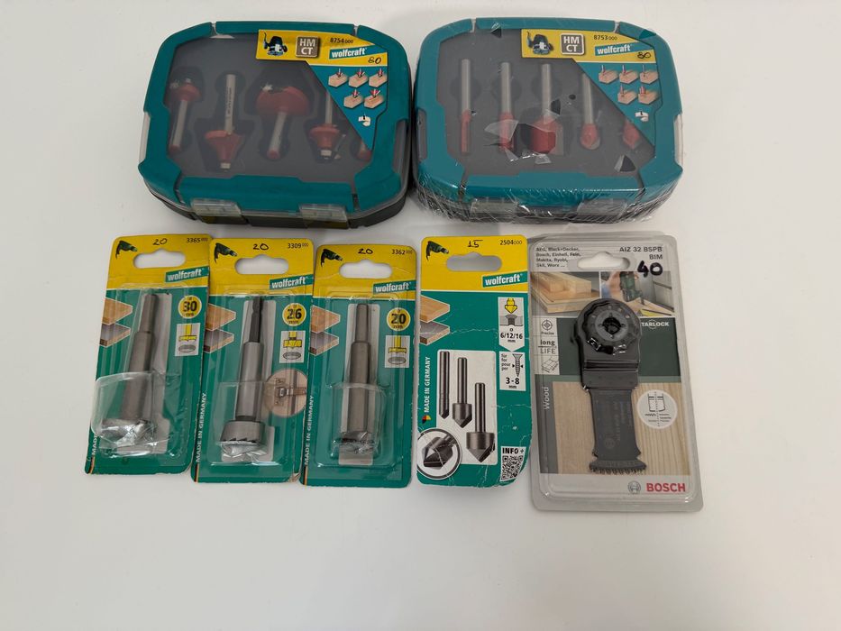 set freze si freze Wolfcraft Bosch