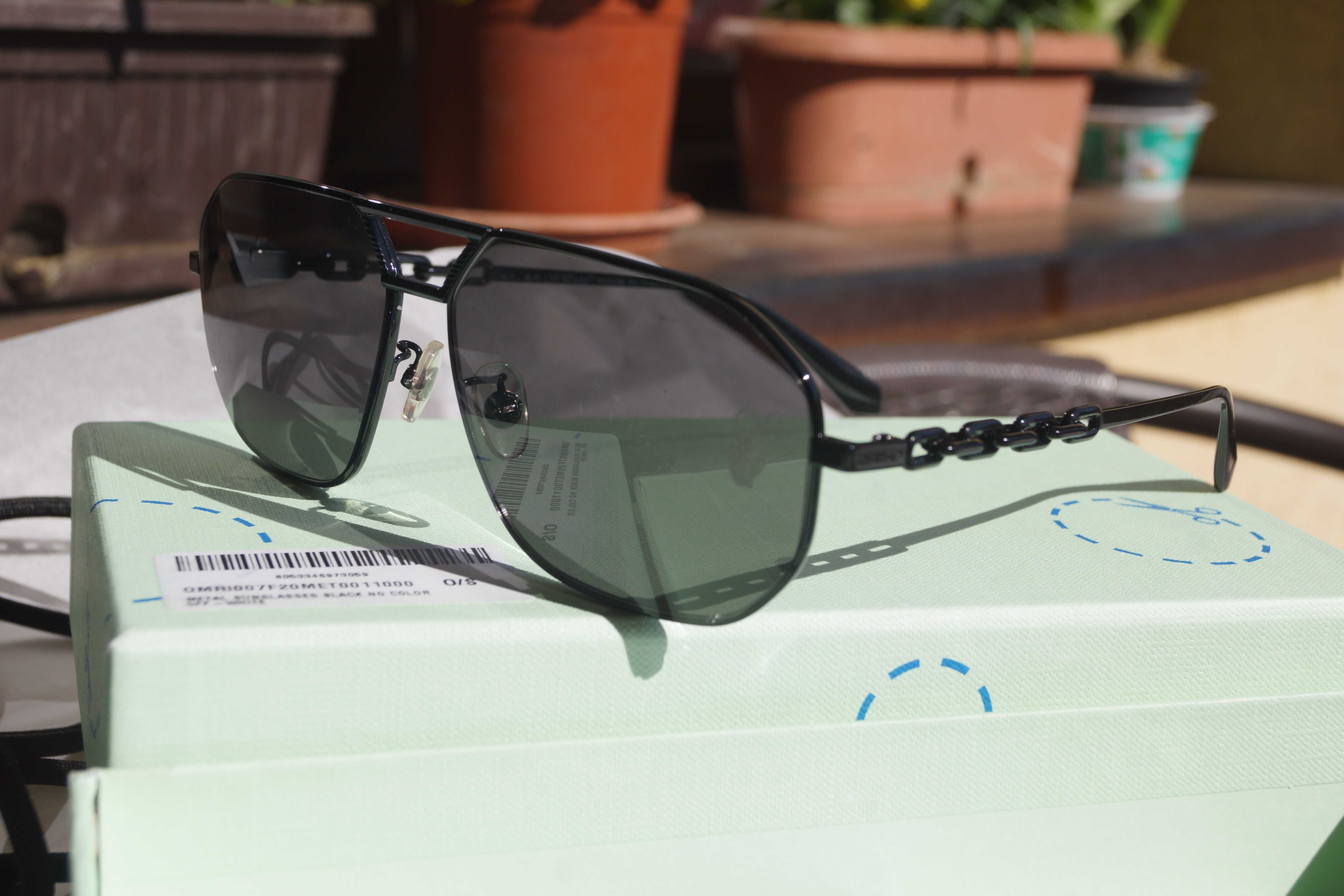 Vand ochelari ,,Off-White Aviator Sunglasses Black’’