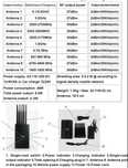 10X Signal Jammer 5G WiFi LOJACK Satellite Blocker Anti GPS Заглушител