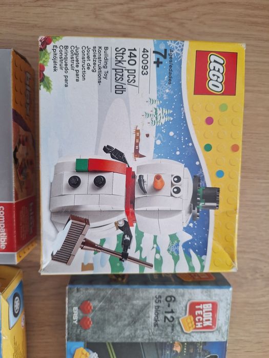 Lego plus alte jucării de montat  - 6 seturi