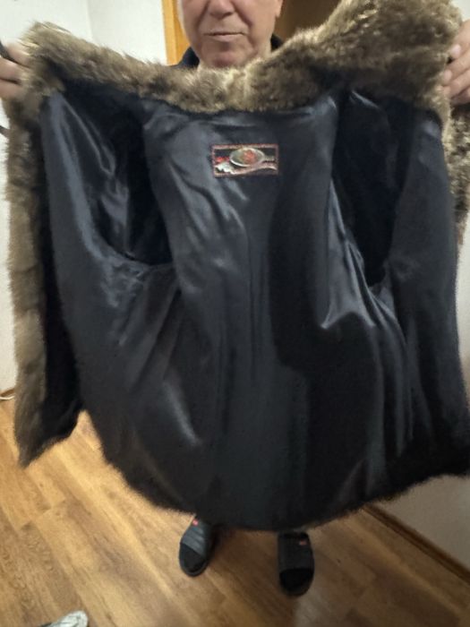 Кожух от естествен косъм Норка