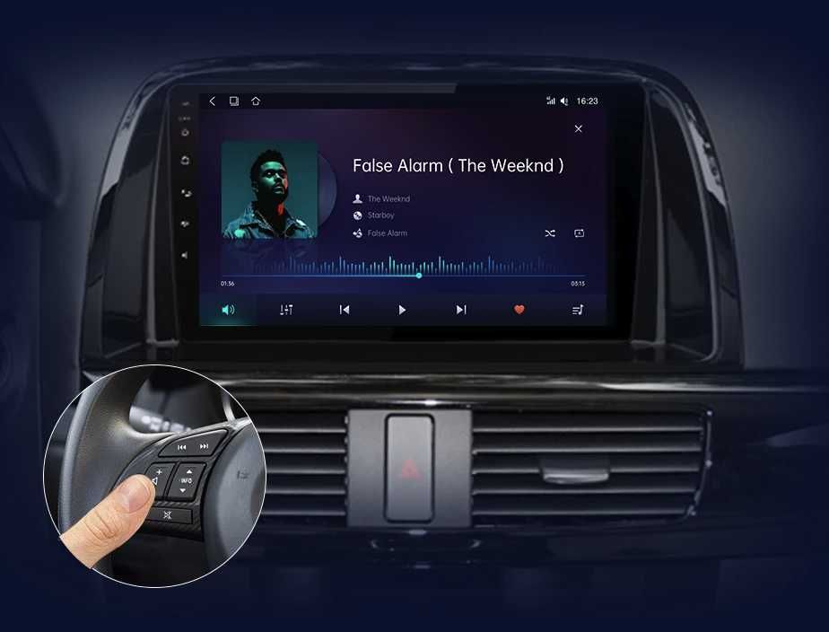 Navigatie Android Dedicata 9Inch Mazda CX5 (2012-2015), WiFi,Carplay