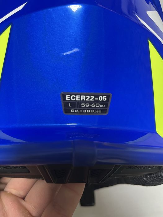 Кросова каска и очила