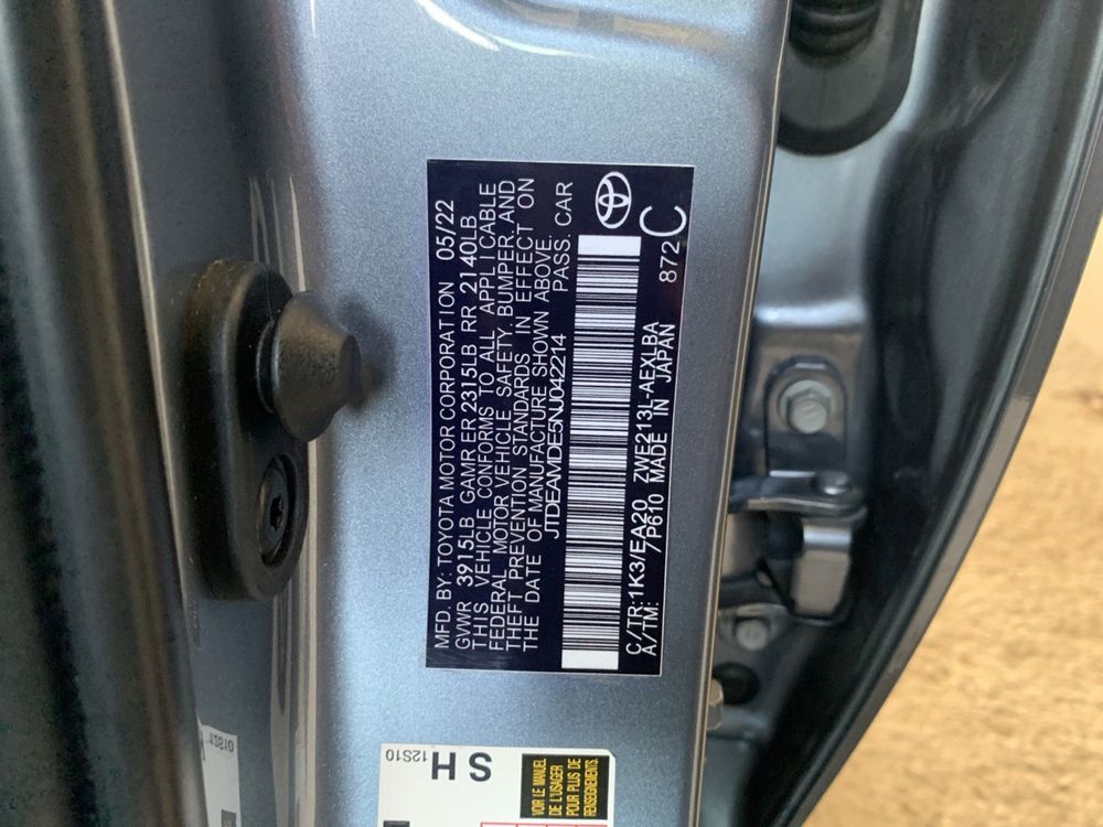 Tayota corolla HYBRID