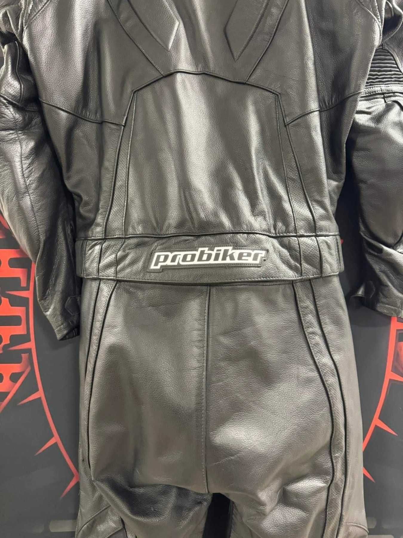 Кожен мото екип Probiker PRX-4 номер 58 на две части