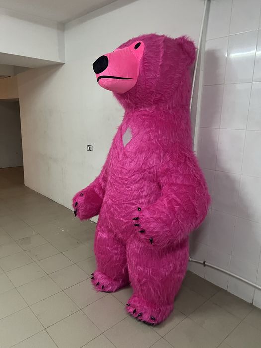 URS gonflabil  roz 2.6 metri cu baterie si incarcator