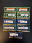 RAM din diverse laptopuri