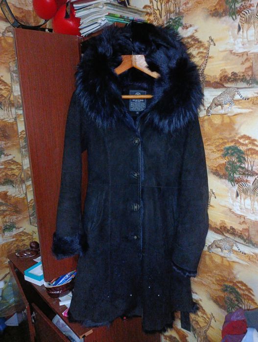 Женская натуральная дубленка, в идеальном состоянии