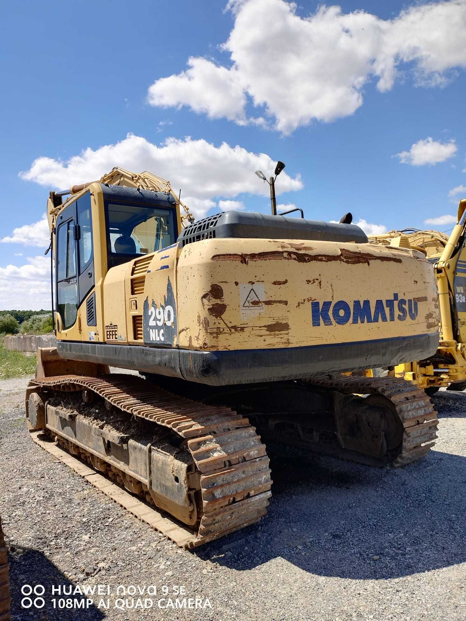 Dezmembrez Excavator pe senile Komatsu PC290