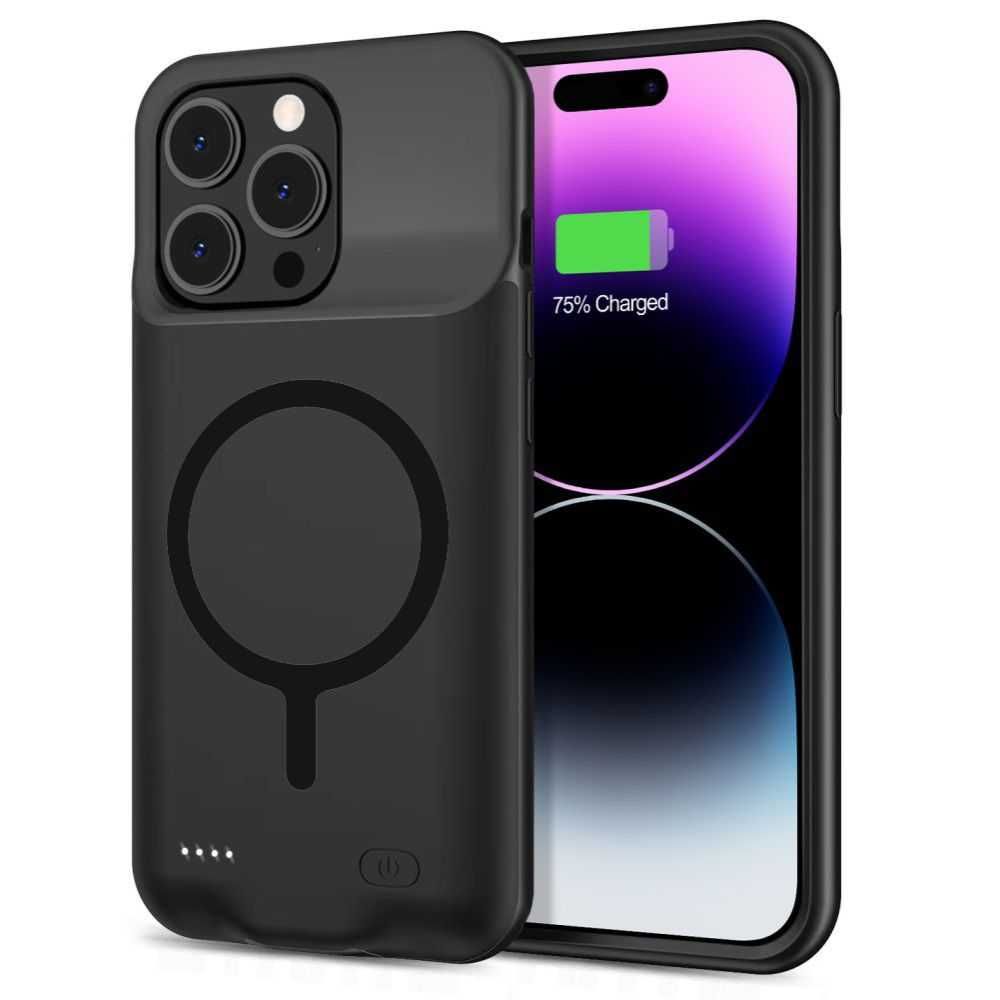 Husa cu Baterie Incorporata APPLE iPhone 16 15 Pro Max 14 Plus 13 12 8