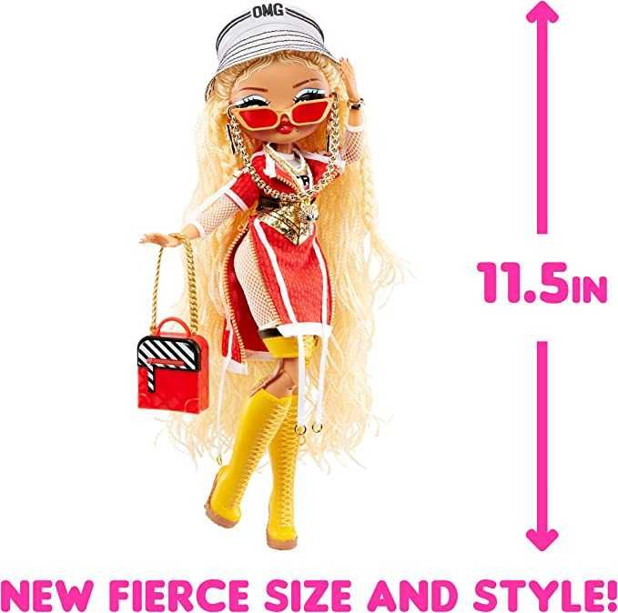 Оригинална кукла LOL Surprise OMG Fierce Lady Diva Swag аксесоари 29см