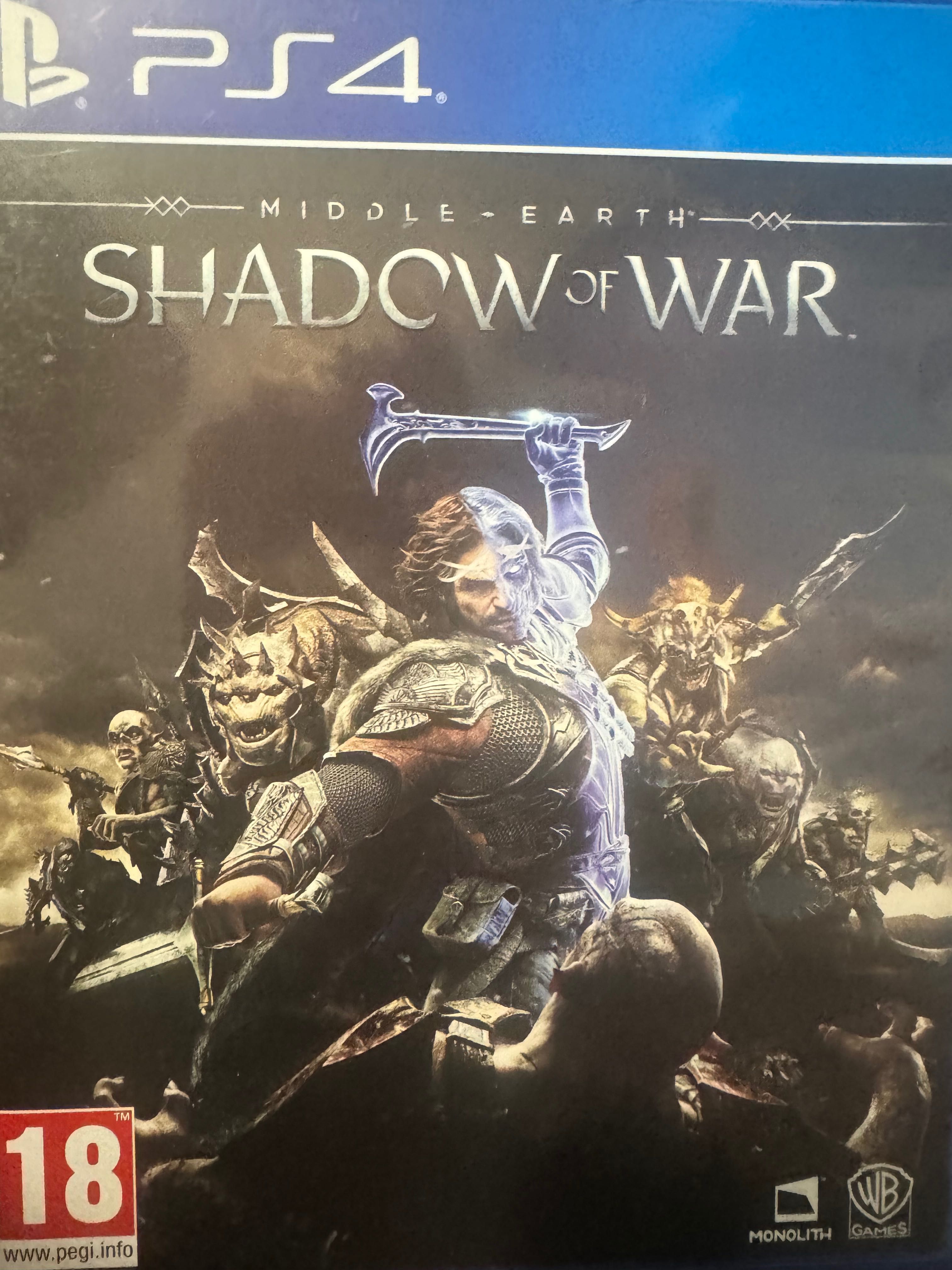 Игра за ps4 shadow of war