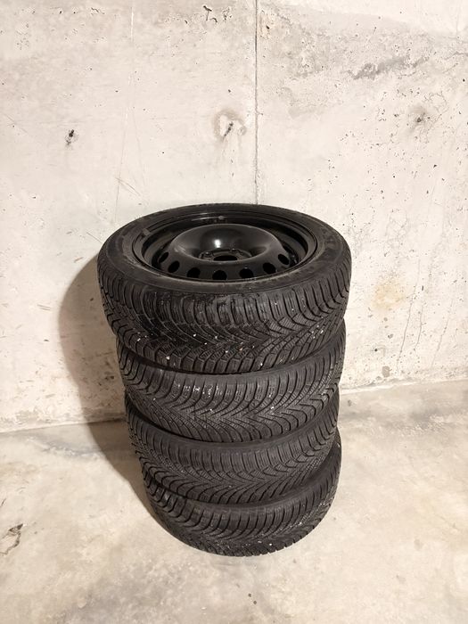 Roți Dacia Logan 195/55/R16 cu anvelope IarnaM+S , ca noi